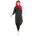 Usine d&#39;approvisionnement simple femmes simples chemise islamique robe musulmane dubai en gros